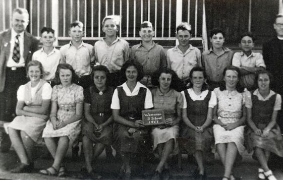 Wamuran State School in 1947