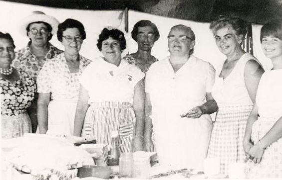 Members of the QCWA (Wamuran Branch) Catering, ca. 1970