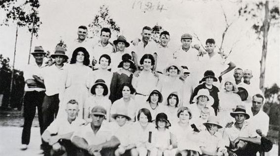 Bracalba Tennis Club in 1924