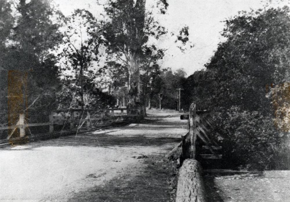 Bridge over Monkeybong Creek, ca. 1932