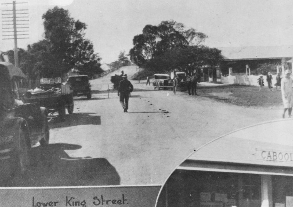 King Street Caboolture in 1932