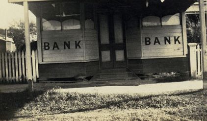 First Commercial Bank of Australia (CBA) at 15 King Street Caboolture, ca. early 1920s
