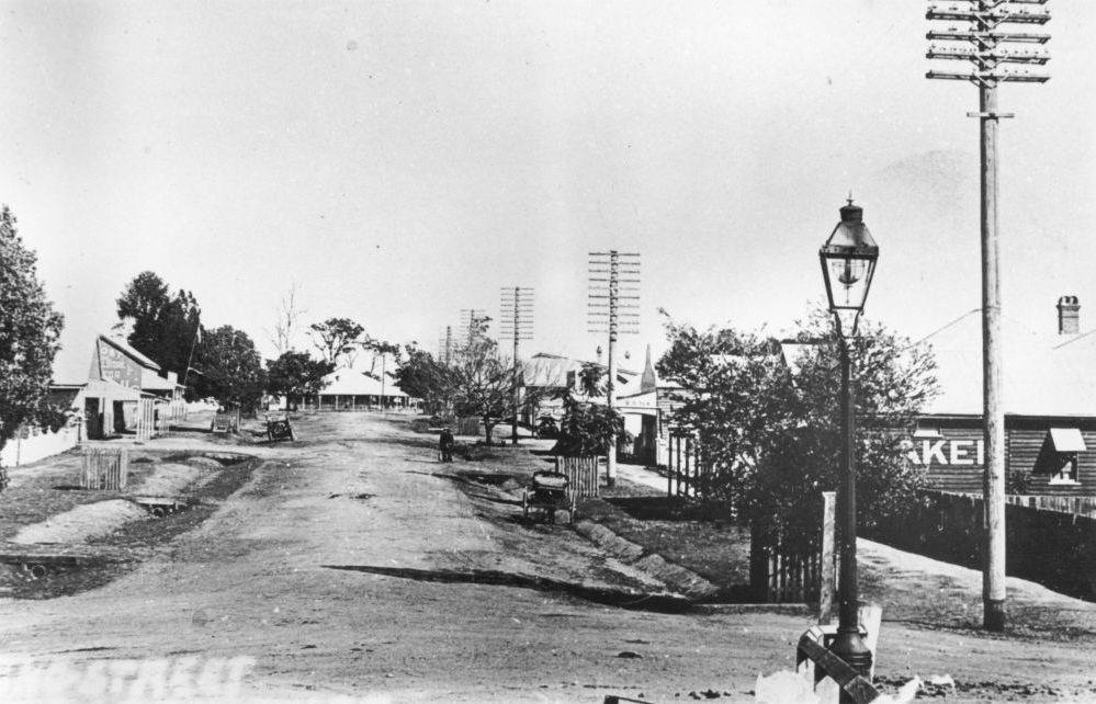 King Street Caboolture in 1915