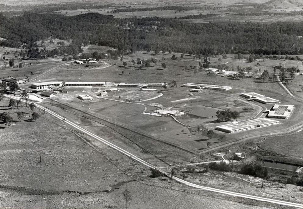 Aerial view of the Woodford Maximum / Medium Security Prison