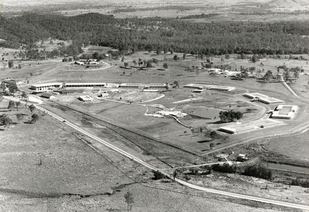 Aerial view of the Woodford Maximum / Medium Security Prison
