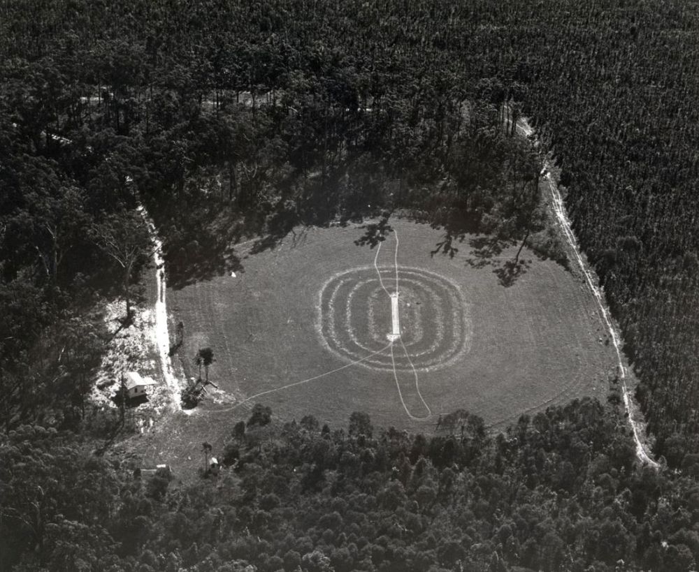 Aerial view of the Elimbah Sports and Recreation Grounds