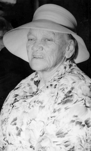 Mrs C. Winkel (nee Adamson), ca. 1980