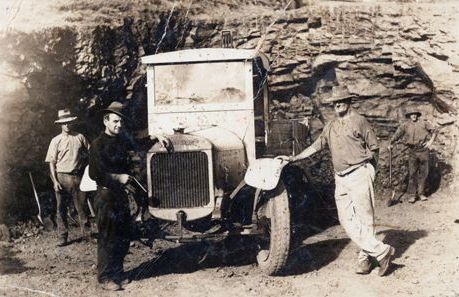 First motor truck owned by the Caboolture Shire Council, ca. 1924