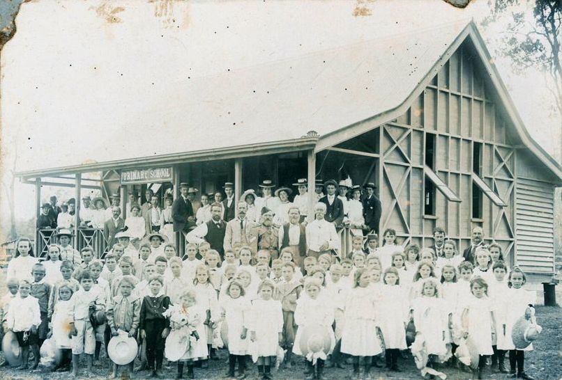 The first Caboolture School was opened in 1873