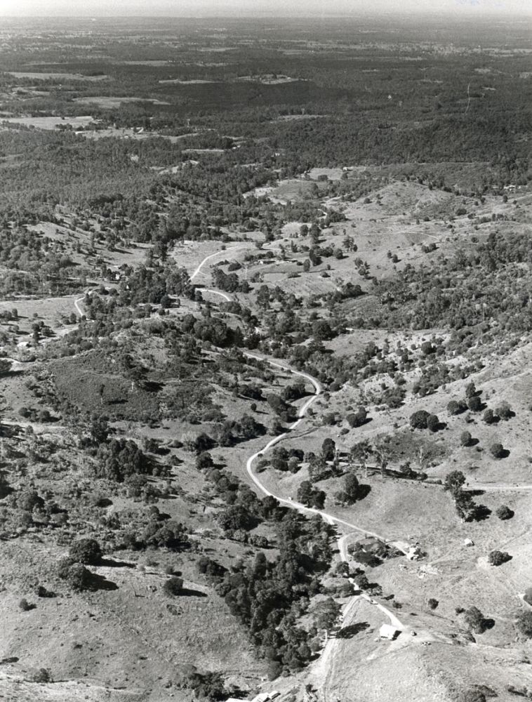 Aerial view of the Wamuran Basin area