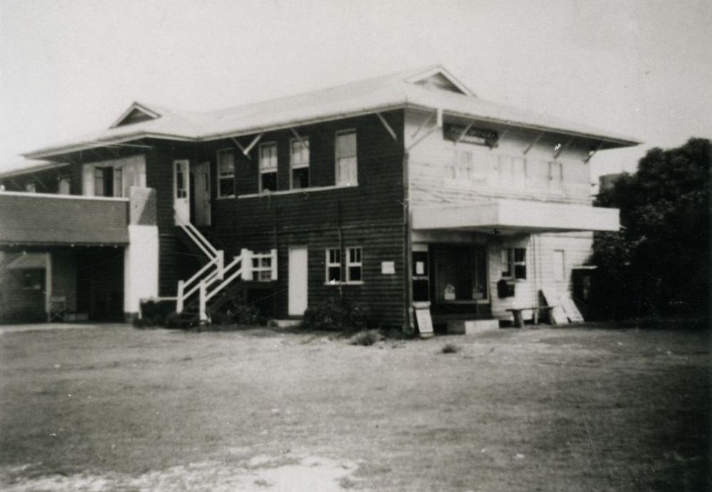 Ocean Beach Boarding House on Bribie Island in 1937