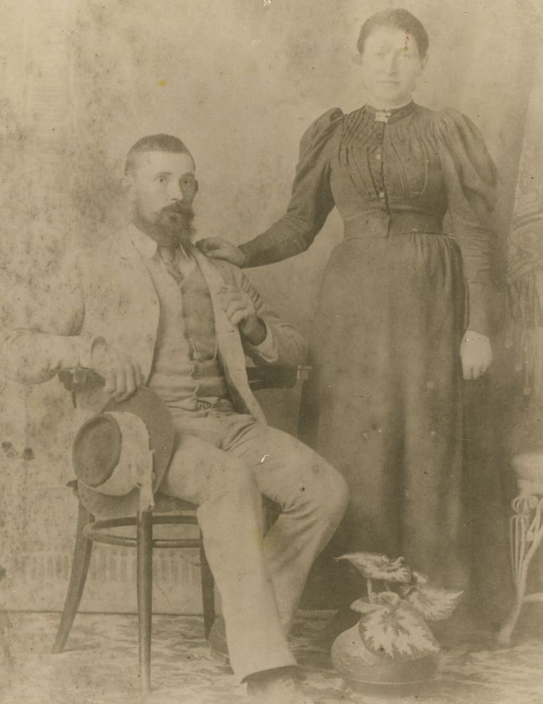 Mr Herbert and Mrs Karen Loweke, pre 1900
