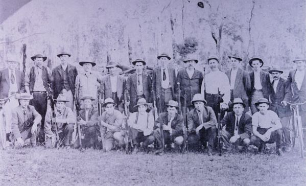 Woodford Rifle Club in 1915