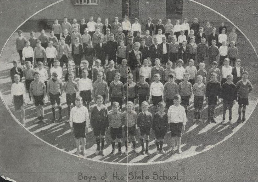 Boys of Caboolture State Primary School in George Street Caboolture