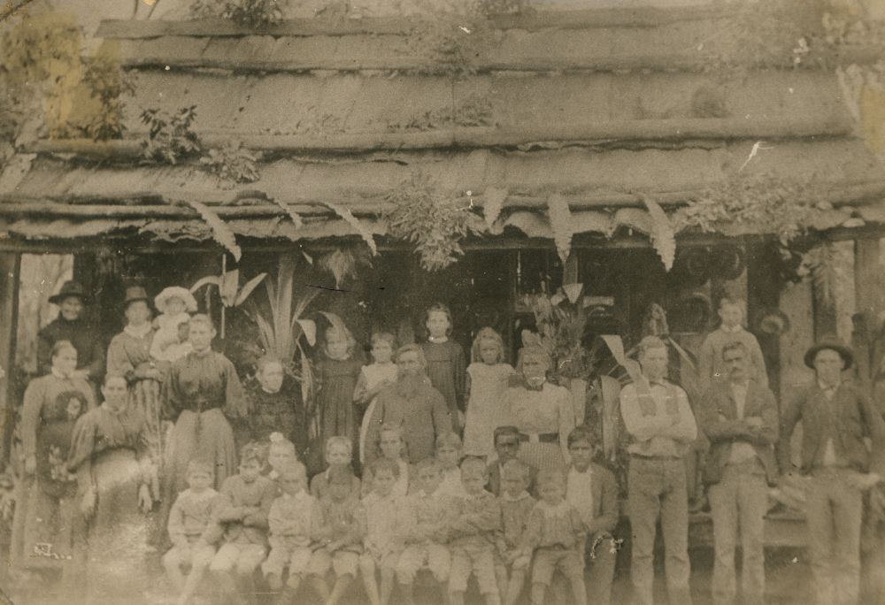 Ferndale School (via Wamuran) in 1896