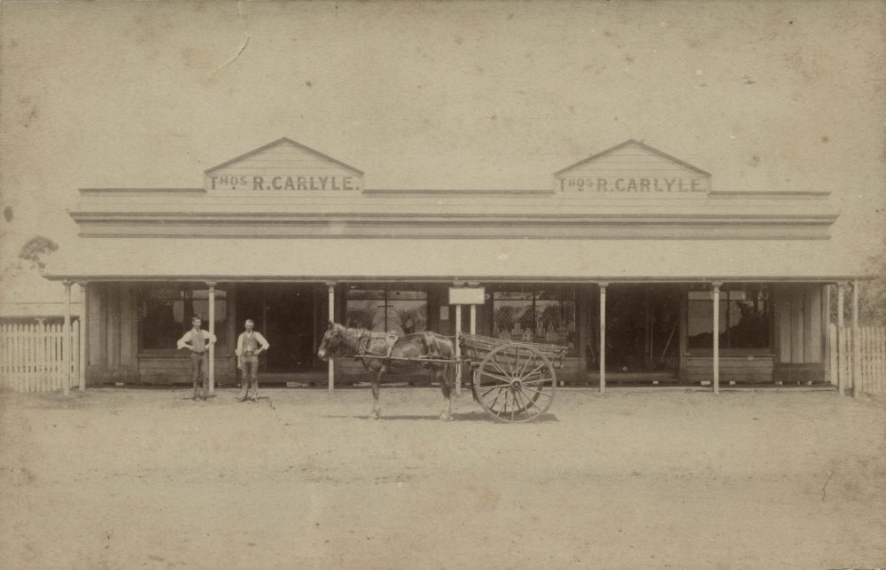 The General Store of Thos R. Carlyle, ca. 1900