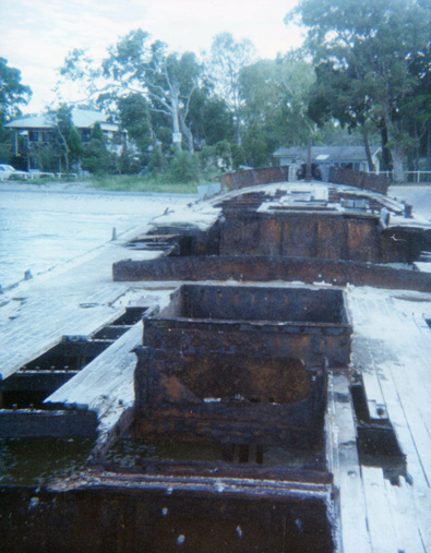 Bow of the SS Cormorant