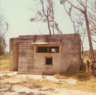 Southern Power Room housed a generator to power The Number 4 Naval Command Building