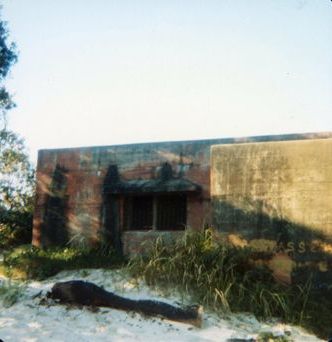 Back of the Number 4 Naval Command Building in 1987