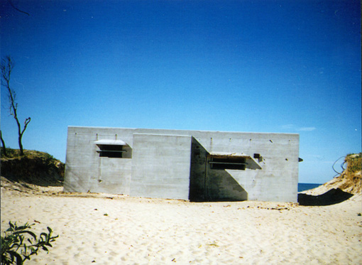 Back view of the Number 4 Naval Command Building in June 1996