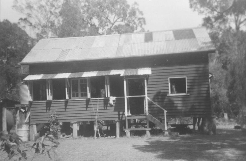 Western view of George Clark's house located at 62 White Patch Esplanade Bribie