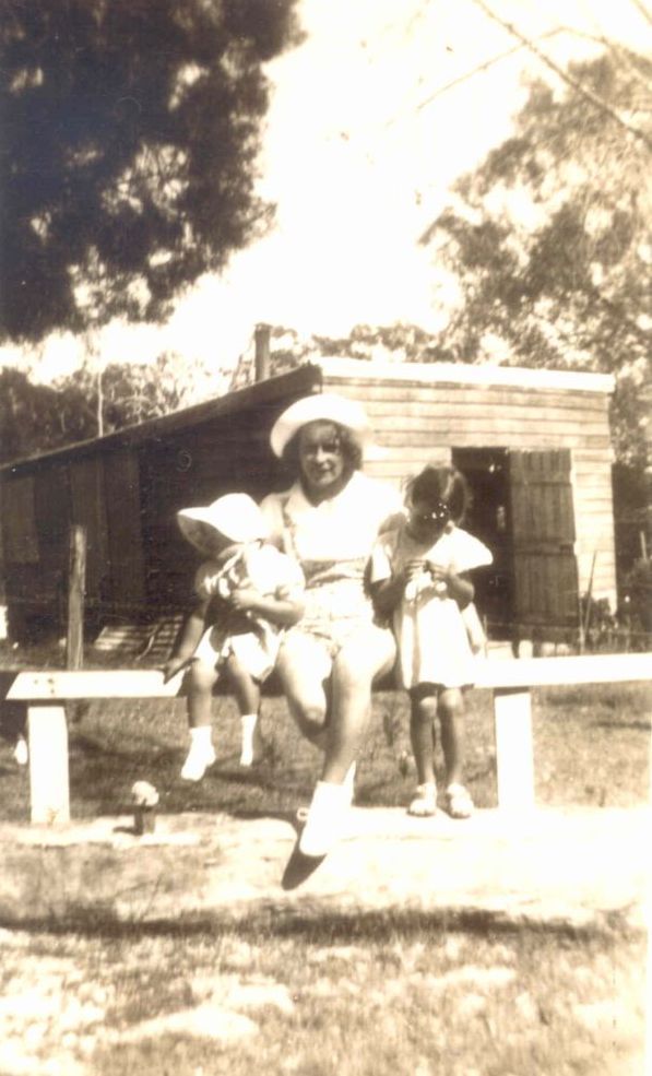 Holiday cottage on Bribie Island used by the Sinclair Family