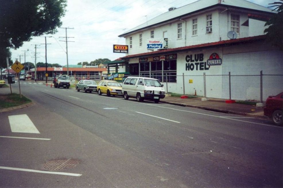 The Club Hotel, Caboolture in 1997