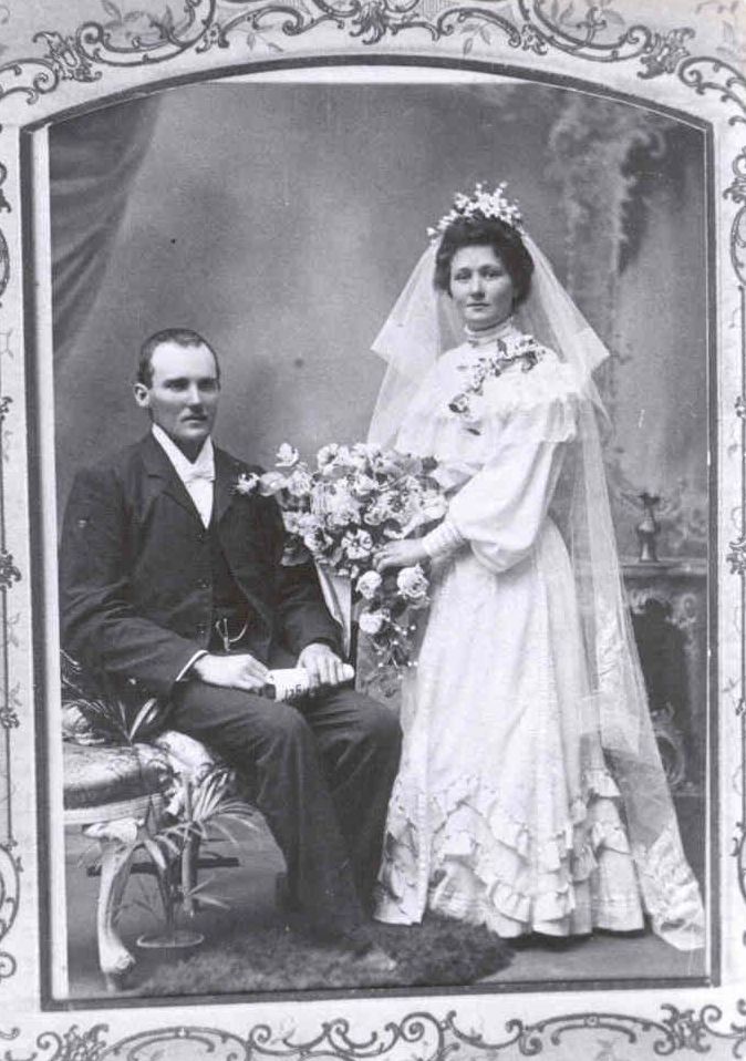 Wedding of Arthur Bell, ca. early 1900s