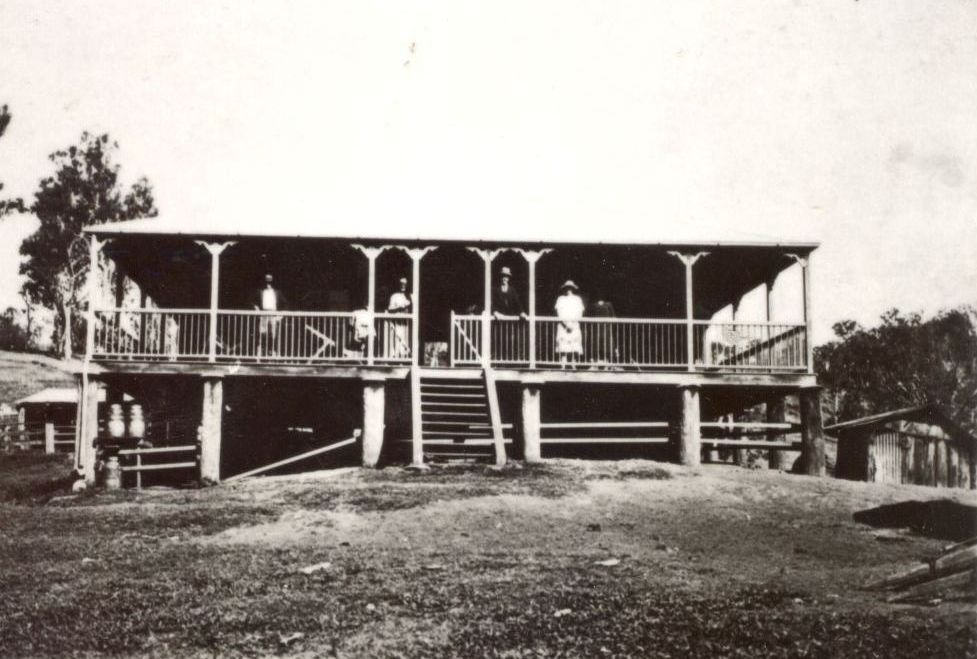 Paulus Family home on their farm, ca. 1920