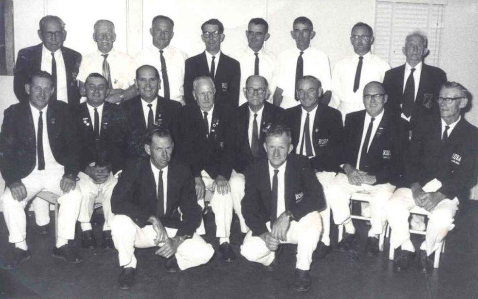 Caboolture Bowls Club members in 1968