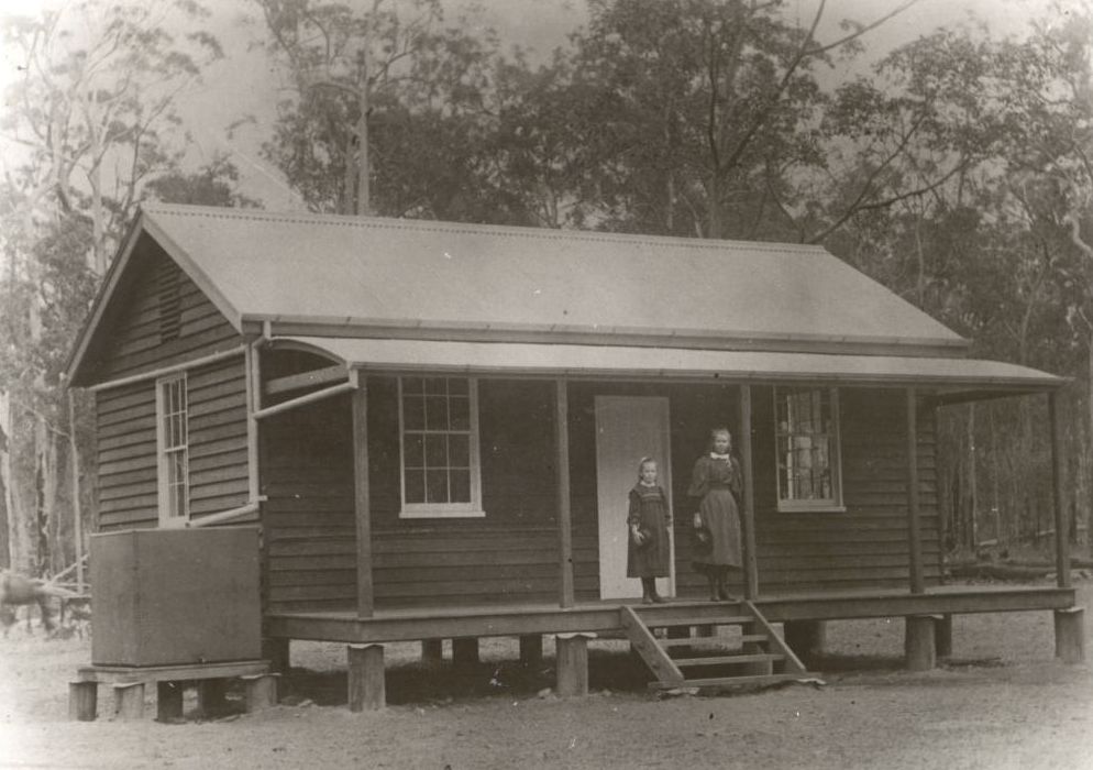 Delaneys Creek School in 1908