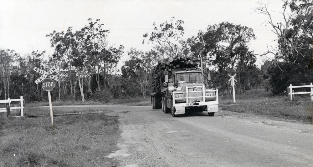 Railway crossing on Pumicestone Road Caboolture