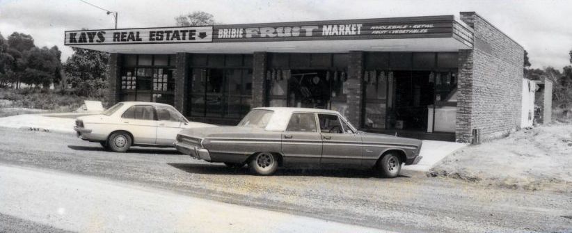 Shops along Benabrow Avenue on Bribie Island