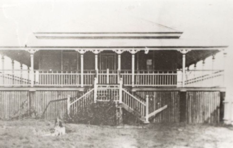 The Draper house in 1920