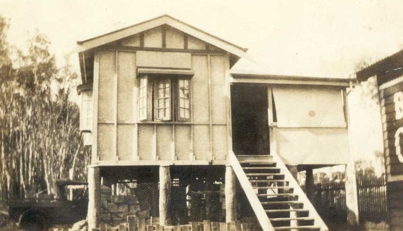 The house in Beachmere belonging to Charles and Augusta Schodel in the 1940s