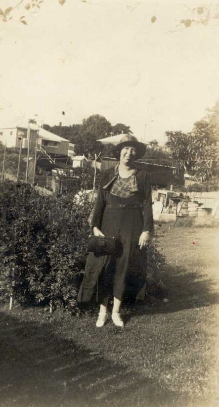 Myrtle Lehman in the 1940s