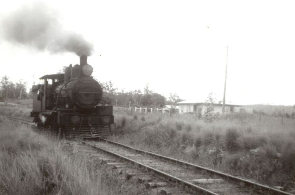 The last train to run between Wamuran and Bracalba on the Kilcoy to Wamuran track