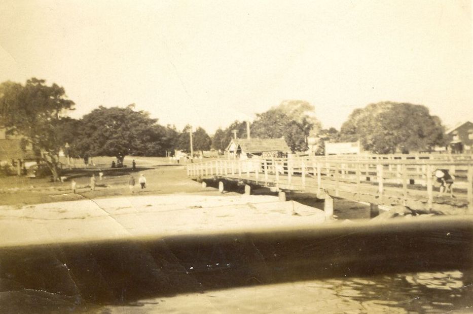 Bribie Island Jetty as it appeared in 1948
