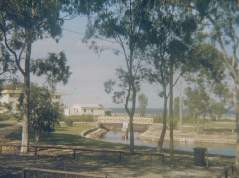 A view of Apex Park Bribie Island after it was finished in 1998