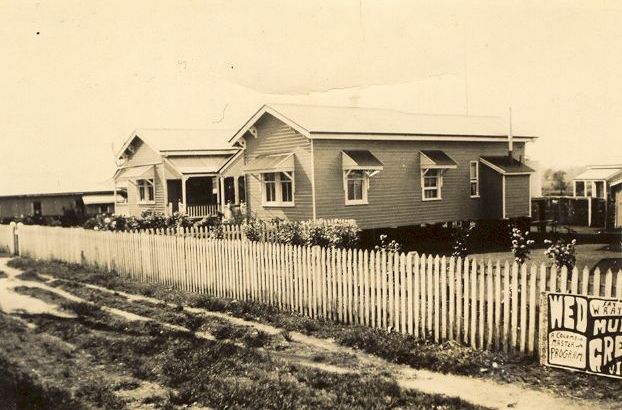 Side view of Caboolture Police Station, ca. 1937