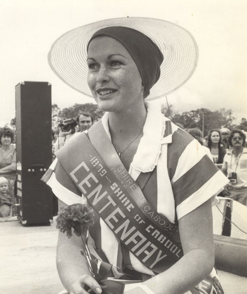 Leith McDonald (nee Townsend) crowned Centenary Queen, 1979