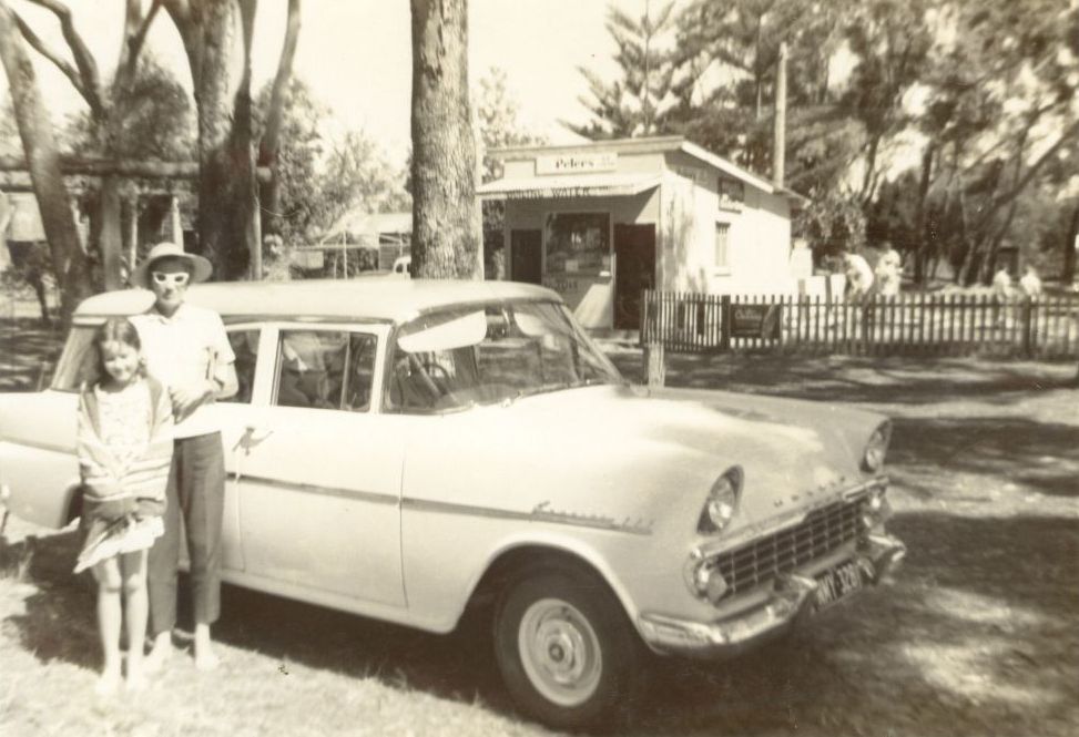 Sheila Knox (mother) with Susan Calderwood (daughter)