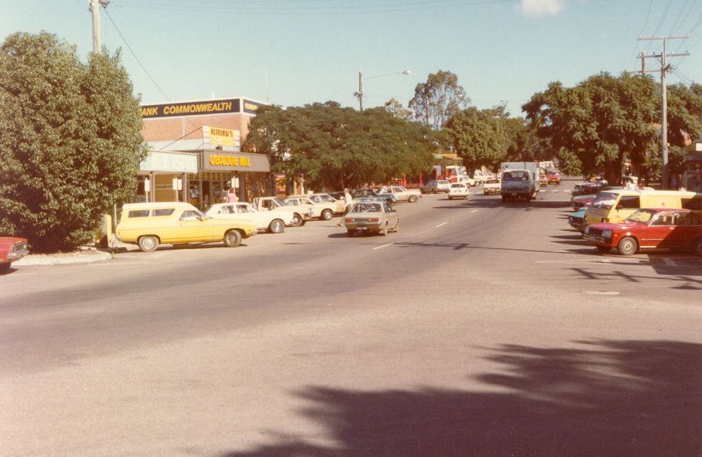 Shops along King Street Caboolture, ca. 1983