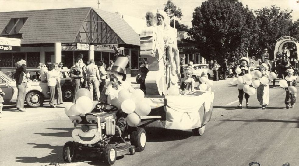 Parade in King Street Caboolture
