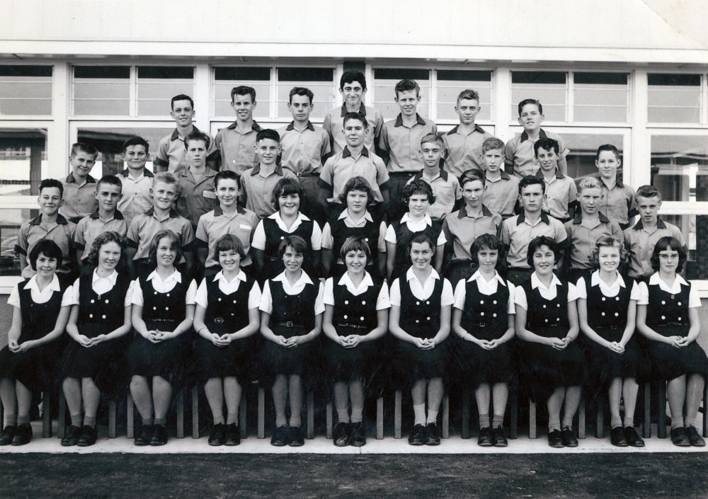 Form 3A2 at Caboolture State High in 1961