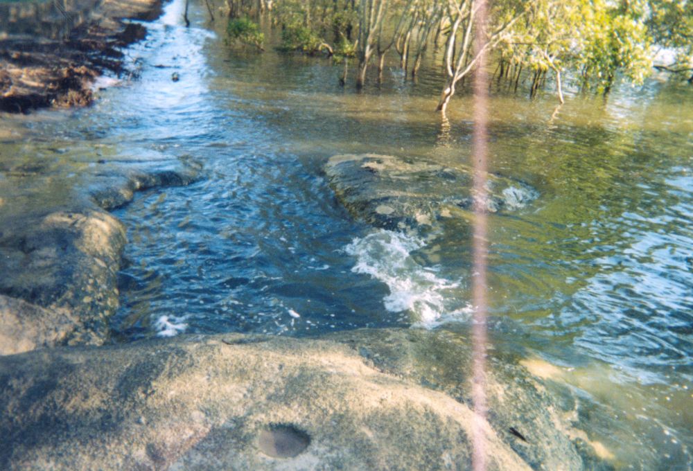 Southern end of the Bancroft Baths at Deception Bay