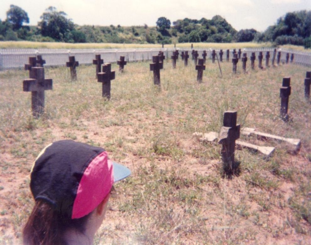 Prisoners' graves on St Helena Island