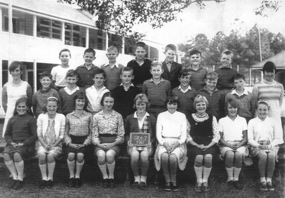 Grades 6 and 7 at Morayfield State School in 1967