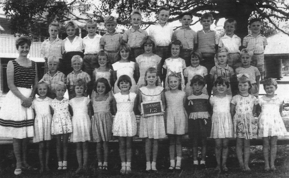 Grades 1 and 2 at Morayfield State School in 1963