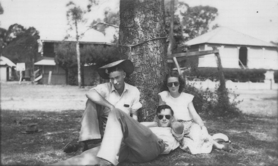Holiday on Bribie Island in 1949